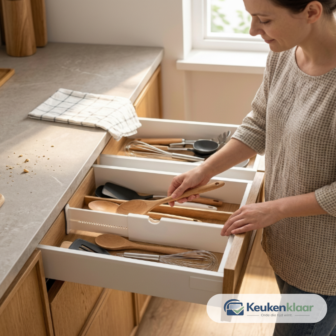 Keukenklaar - DrawerFit I eindelijk lades die logisch werken